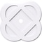 Ekena Millwork Charlotte Architectural Grade PVC Ceiling Medallion, 30"OD x 3"ID x 12"C x 1"P, One-Piece CMP30CE-03000 - alternate 1